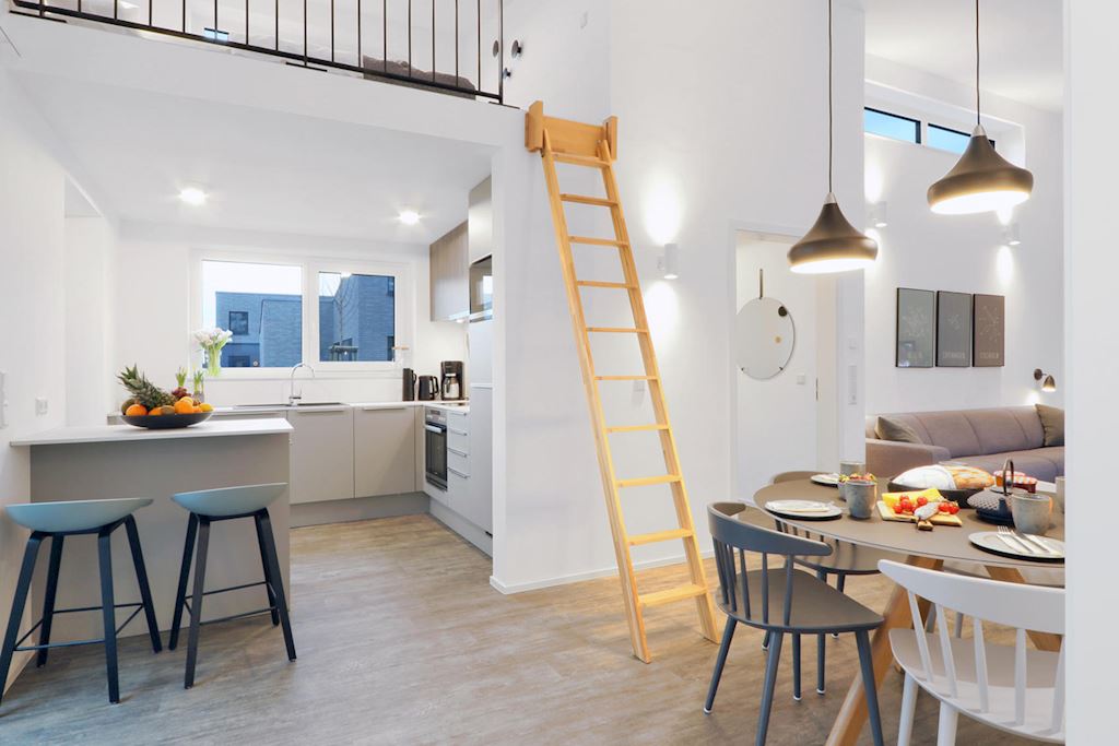 Essbereich und Küche